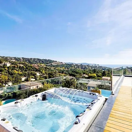 De Luxe Vue Les Oiseaux Du Paradis Villa Cavalaire-sur-Mer